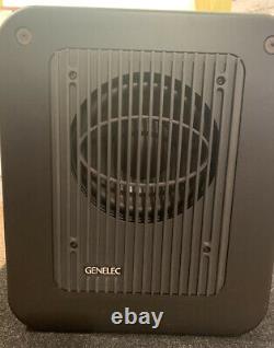 Genelec Sound system 2 speakers, cords and subwoofer