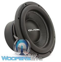 Gladen Sqx10 Sub 10 350w Rms 4-ohm Car Subwoofer Sound Quality Bass Speaker New