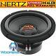 Hertz Audio Ss-12-d2 Spl 12 Sub 2000w Dual 2-ohm Car Subwoofer Bass Speaker New