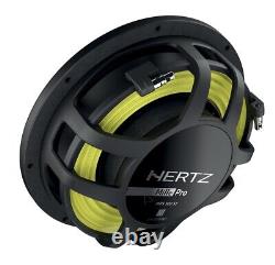 Hertz Mps250s4 Mille Pro 10 Shallow 1,000w 4-ohm Thin Subwoofer Speaker New