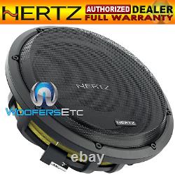 Hertz Mps300s4 Mille Pro 12 Shallow 1000w 4-ohm Thin Subwoofer Bass Speaker New