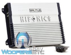 Hifonics Bxx1200.1d Brutus 1200w 1 Ch 2400w Max Subwoofers Speakers Amplifier
