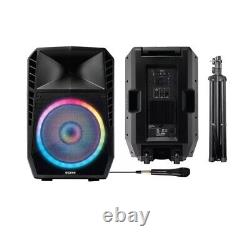 ION Audio Total PA Spartan High-Power Speaker System with Bluetooth, Lights