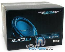 Image Dynamics Idq-8 D4 V. 4 8 500w Rms Dual 4-ohm Idq V. 4 Car Subwoofer Speaker