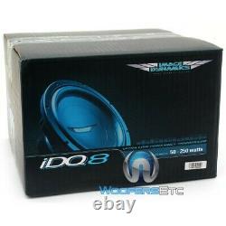 Image Dynamics Idq8 V. 4 D4 8 Sub Dual 4-ohm 500w Rms Subwoofer Car Speaker New
