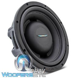 Image Dynamics Idqs10 D2 10 200w Rms Dual 2-ohm Shallow Mount Subwoofer Speaker