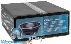 Image Dynamics Idqs10 D4 10 200w Rms Dual 4-ohm Shallow Mount Subwoofer Speaker