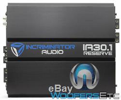 Incriminator Audio Ia30.1 Monoblock 4000w Rms Subwoofers Bass Class D Amplifier