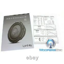 Infinity Ref1000s 10 Shallow 800w Sub Car Audio Slim Subwoofer Bass Speaker New