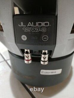 JL AUDIO 12W7-3 Subwoofer Speaker Car Audio As Is used