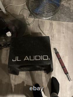 JL Audio 10 Slot-Ported Basswedge Subwoofer Speaker In Box WITH AMP