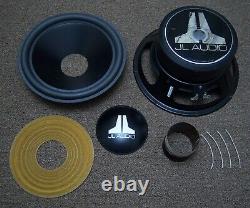 JL Audio 12W6 Woofer RECONE SERVICE / Speaker Re-cone / Subwoofer Repair