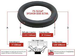 JL Audio 13W7D1.5 13W7 Subwoofer 13.5 Speaker Foam Edge Repair Kit (Pair)