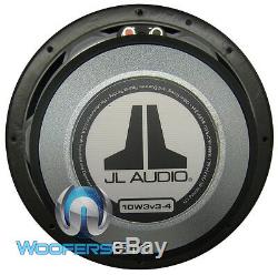 Jl Audio 10w3v3-4 Car 10 Sub 1000w Max 4 Ohm Subwoofer Bass Speaker New 10w3