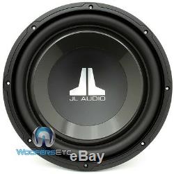 Jl Audio 12w1v3-4 Sub 12 Single 4 Ohm 600w Clean Bass Car Subwoofer Speaker New