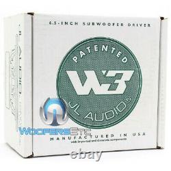 Jl Audio 6w3v3-4 Car 6.5 Sub 4ohm 300w Subwoofer Bass 6 1/2 Speaker Woofer New