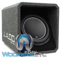 Jl Audio Ho112-w6v3 12 Sub Loaded Subwoofer Enclosure Bass Speaker & Box New