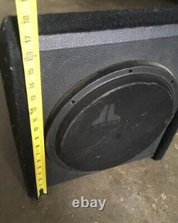 Jl Audio Nice Powerwedge Enclosure Subwoofer Speaker Bass Box