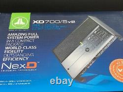 Jl Audio Xd700/5v2 Amp 5-channel Component Speakers Subwoofers Car Amplifier New