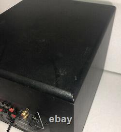 KLH Audio System Black Powered Subwoofer Bassbite V Speaker 40W