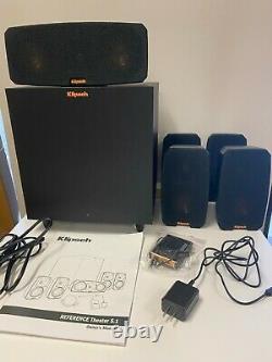 Klipsch Reference Theater Pack 5.1 CH Surround Sound Speakers Subwoofer OPEN BOX