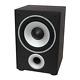 Ltc Sw100 Black Subwoofer Active Bass Speaker Hifi Sound System 100w