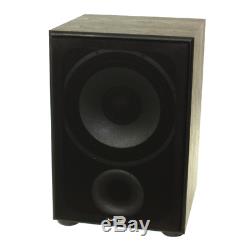 LTC SW100 Black Subwoofer Active Bass Speaker HiFi Sound System 100W