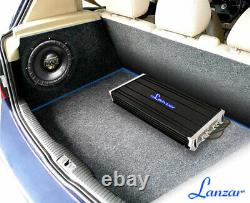 Lanzar MAX 15 Inch 1200w Car Audio Subwoofer Driver Sub Bass Speaker Woofer