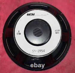 MCM PRO AUDIO 55-2954 18 Speaker Subwoofer 600Watt 8Ohm 4 Voice Coil