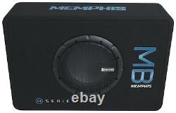 Memphis Audio MBE8S24 8 Loaded Subwoofer+Sub Box Enclosure+Home Speaker