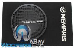 Memphis Csa112sp 12 Loaded 700w Enclosed Subwoofer Bass Speaker Box Amplifier