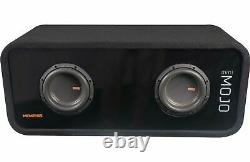Memphis Mjme8d1 Dual Mojo 8 3600w Subwoofers Bass Speakers & Ported Box New