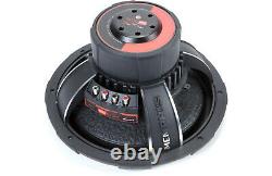 Memphis Mjp1544 Mojo Pro 15 Sub 1500w Dual 4-ohm Subwoofer Bass Car Speaker New