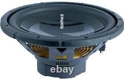 Memphis Prx154 15 Sub 600w Max Singl 4-ohm Car Audio Subwoofer Bass Speaker New