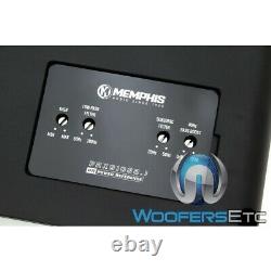 Memphis Prxa1000.1 Monoblock 1000w Rms Subwoofers Speakers Bass Amplifier New
