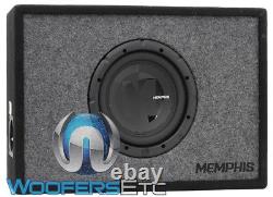 Memphis Prxe8s 8 400w 4-ohm Enclosed Subwoofer 100% Mdf Ported Bass Box Speaker