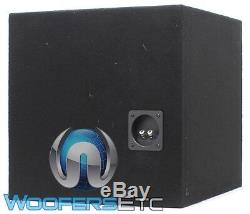 Memphis Srx112 12 Subwoofer Bass Speaker + Ported Box + 2 Channel Amplifier New