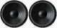 New 15 (2) Subwoofer Replacement Speakers. 8 Ohm Home Audio Woofers. Bass Pair