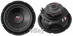 NEW (2)12 DVC Subwoofer Bass. Replacement. Speakers. Dual 4ohm. Car Audio. PAIR. 12in