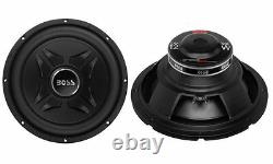 NEW (2) 12 SubWoofer BASS Speakers PAIR. Twelve inch. 4ohm. Replacement. Car SVC