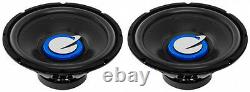 NEW (2) 12 SubWoofer Speakers. 4 ohm. Bass. CAR Audio Truck sub woofers. PAIR. Lows