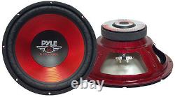 NEW (2) 12 Subwoofer Speakers. Car Stereo Sound. Twelve inch woofer. 4om. BASS. PAIR