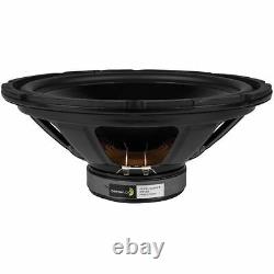 NEW (2) 12 Woofer Speakers. Subwoofer Bass Driver. Home Audio 8 ohm. Replacement