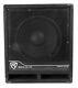 New Rockville Rbg10s 10 1200w Powered Subwoofer Sub For Church Sound Systems