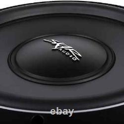New Skar Audio Vs-12 D2 12 1000 Watt Max Dual 2 Ohm Shallow Car Subwoofer
