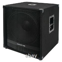 OPEN BOXSound Town 2400W 18 Power Subwoofer High-Pass Filter (METIS-18PWG-R)