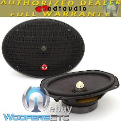 Open Box Cdt Audio Cl-69s Slim 6 X 9 180w Rms Carbon Car Subwoofers Speakers