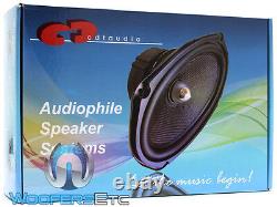 Open Box Cdt Audio Cl-69s Slim 6 X 9 180w Rms Carbon Car Subwoofers Speakers