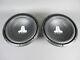 Pair Of Jl Audio 12w0v3-4 12 Inch Car Subwoofer Sub Speakers Tested/working