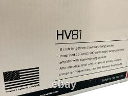 Phase Technology HV81 Down-Firing 8 Audio Subwoofer Sub Woofer Bass Speaker
